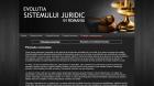 Atestat informatica: Evolutia sistemului juridic in Romania