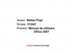 Atestat informatica: Manual Office 2007